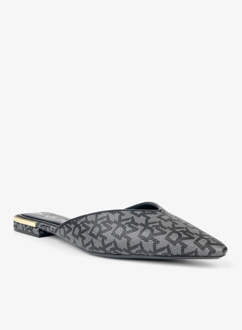 DKNY  Ciampa Logo PVC Slip-mules for Women | Best Price UAE
